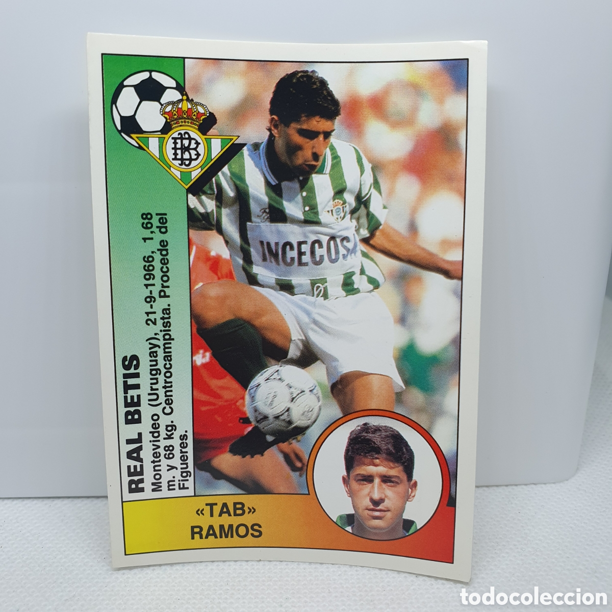 Cromos de F&uacute;tbol: ⚽️ CROMO DE FUTBOL TAB RAMOS BETIS LIGA 94-95 BAR&Ccedil;A PANINI ALBUM - ESTAMPAS ADHESIVAS - CARTAS -CARD