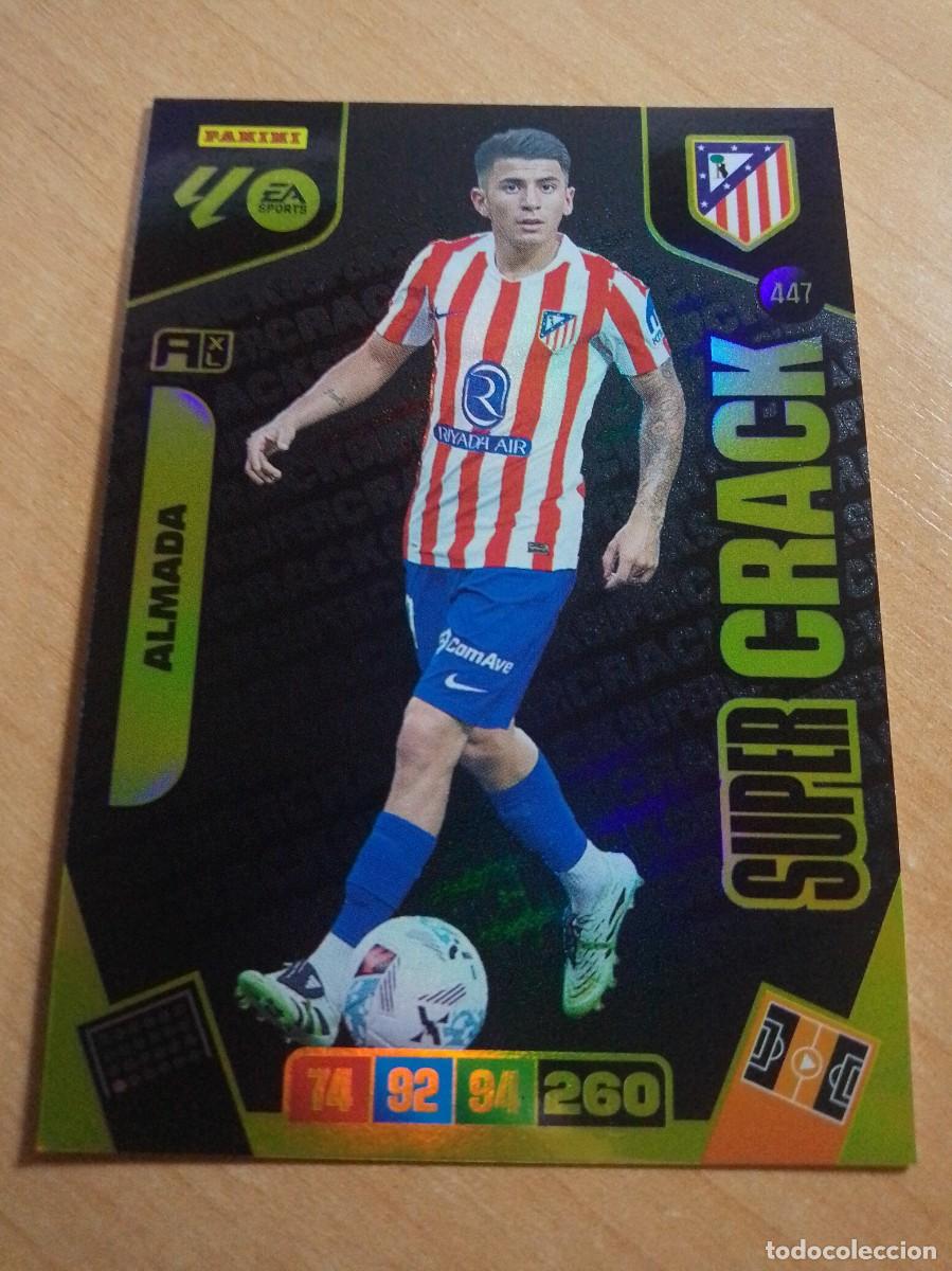 Cromos de F&uacute;tbol: 447 ALMADA SUPER CRACK ATL&Eacute;TICO DE MADRID 25 26 ADRENALYN XL 2025 2026