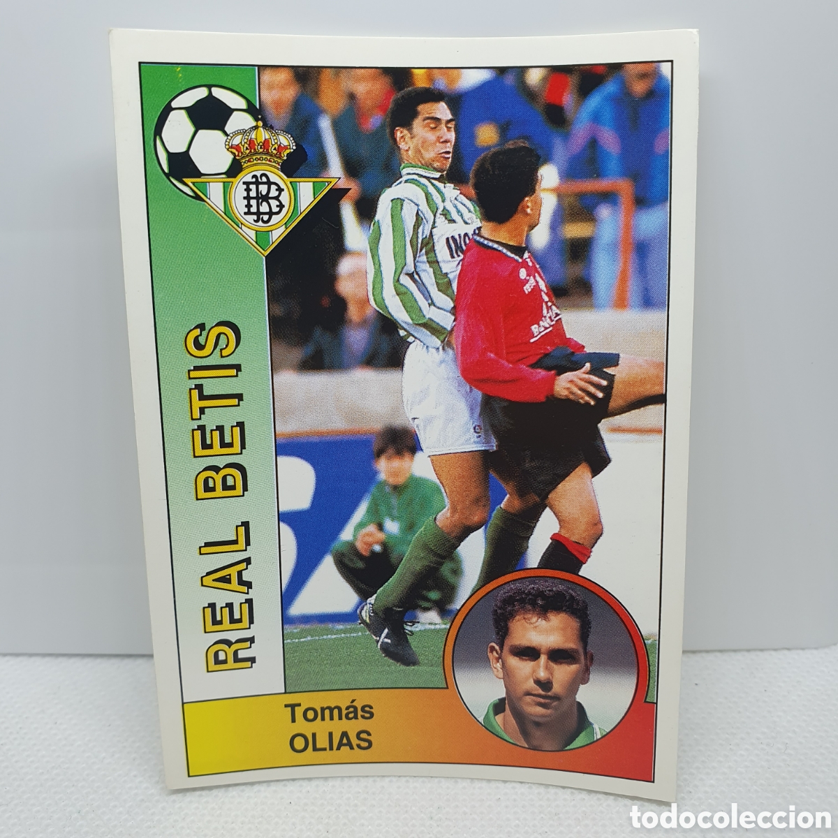 Cromos de F&uacute;tbol: ⚽️ CROMO DE FUTBOL OLIAS BETIS LIGA 94-95 BAR&Ccedil;A PANINI ALBUM - ESTAMPAS ADHESIVAS - CARTAS - TARJETA