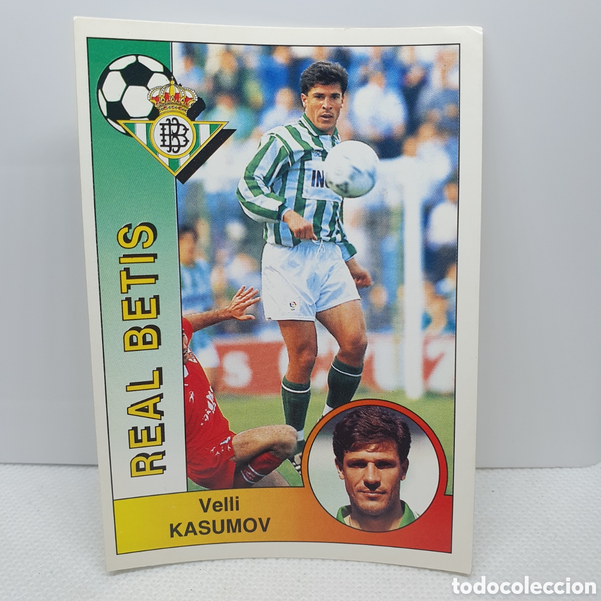 Cromos de F&uacute;tbol: ⚽️ CROMO DE FUTBOL KASUMOV BETIS LIGA 94-95 BAR&Ccedil;A PANINI ALBUM - ESTAMPAS ADHESIVAS - CARTAS - CARD