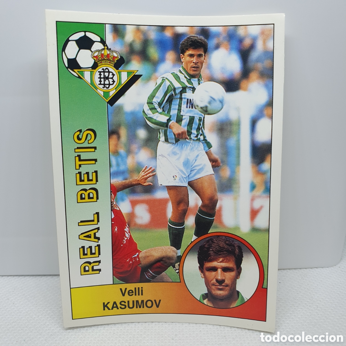 Cromos de F&uacute;tbol: ⚽️ CROMO DE FUTBOL KASUMOV BETIS LIGA 94-95 BAR&Ccedil;A PANINI ALBUM - ESTAMPAS ADHESIVAS - CARTAS - CARD