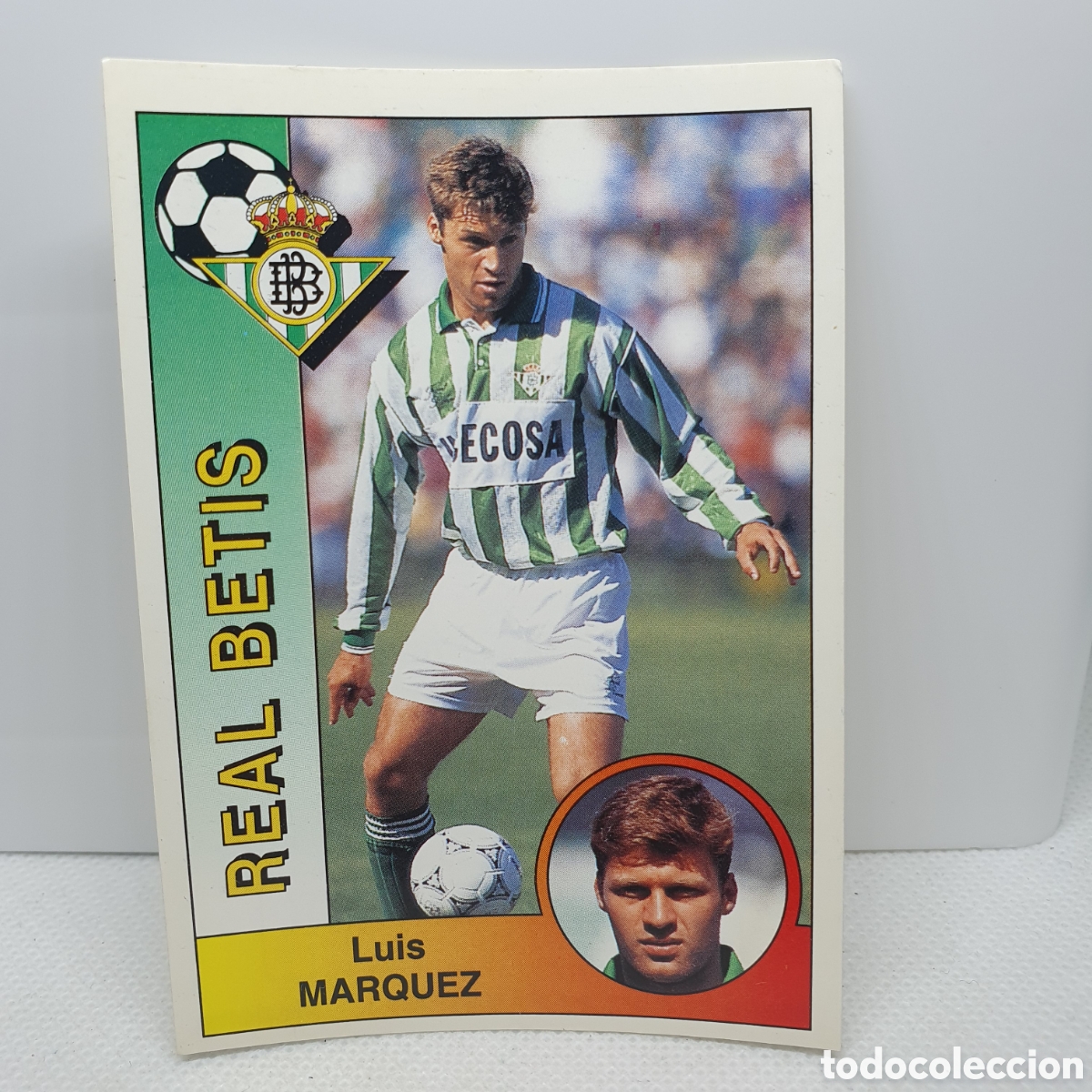 Cromos de F&uacute;tbol: ⚽️ CROMO DE FUTBOL MARQUEZ BETIS LIGA 94-95 BAR&Ccedil;A PANINI ALBUM - ESTAMPAS ADHESIVAS - CARTAS - CARD