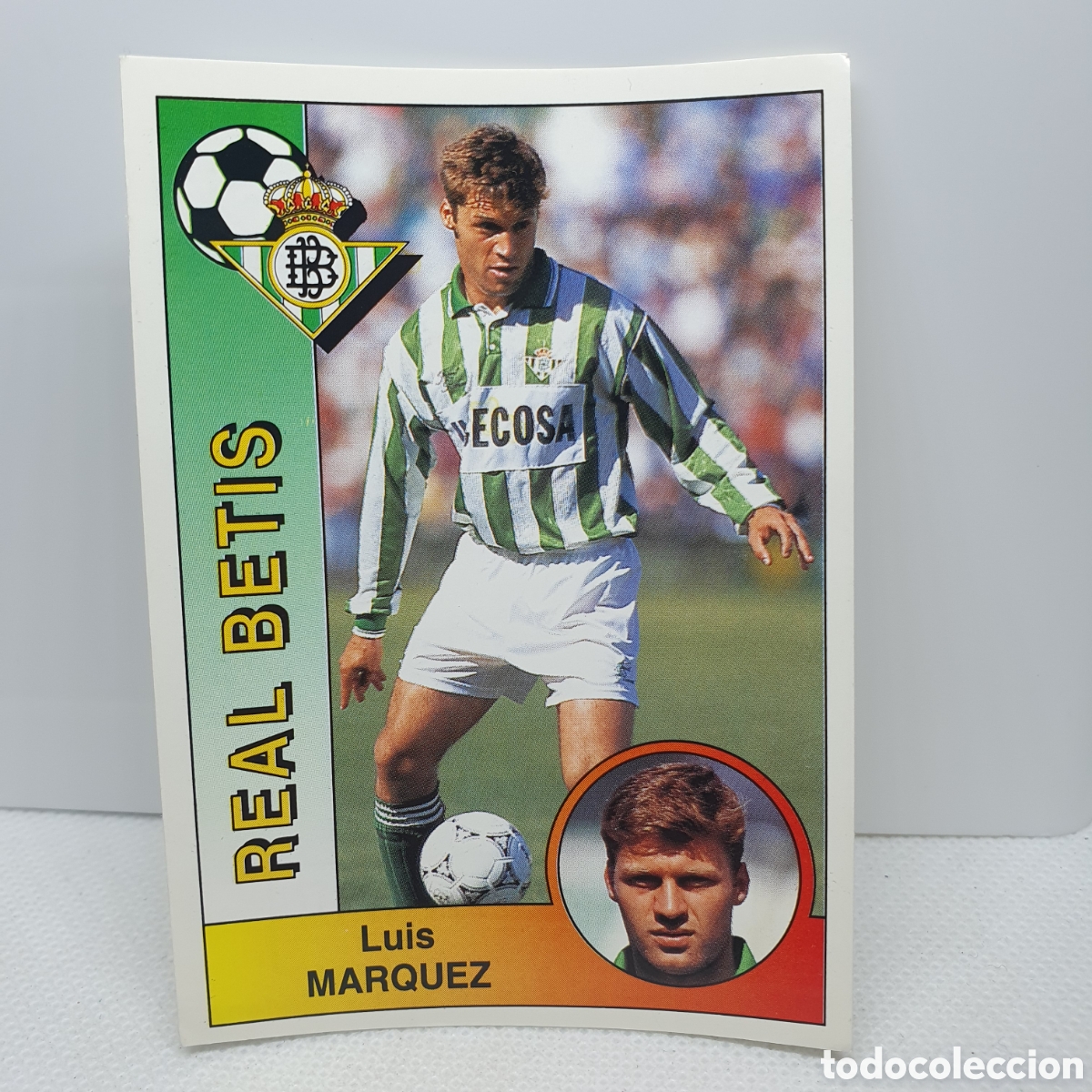 Cromos de F&uacute;tbol: ⚽️ CROMO DE FUTBOL MARQUEZ BETIS LIGA 94-95 BAR&Ccedil;A PANINI ALBUM - ESTAMPAS ADHESIVAS - CARTAS - CARD