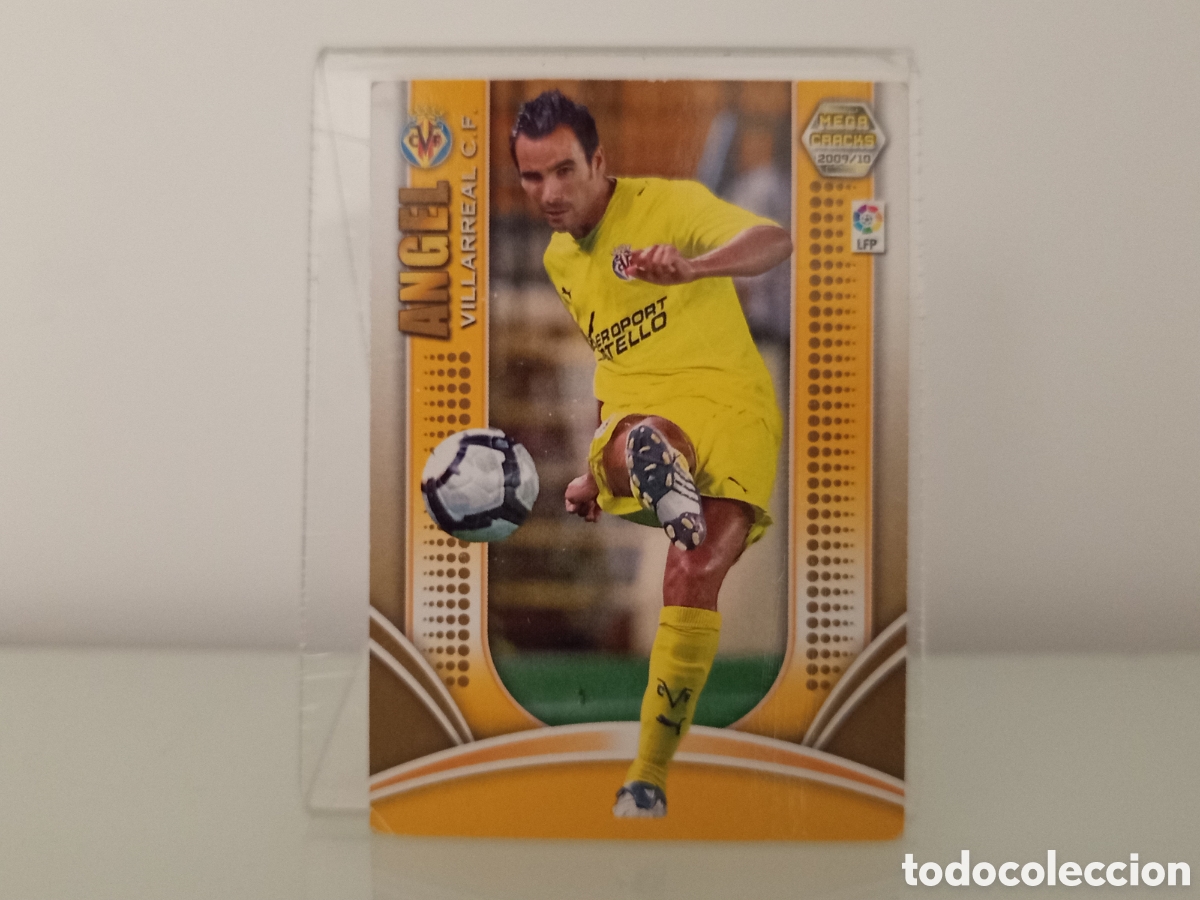 Cromos de F&uacute;tbol: ❇️ CROMO ⚽ &Aacute;NGEL VILLARREAL 2009 2010 09 10 MEGACRACKS MGKS ❇️