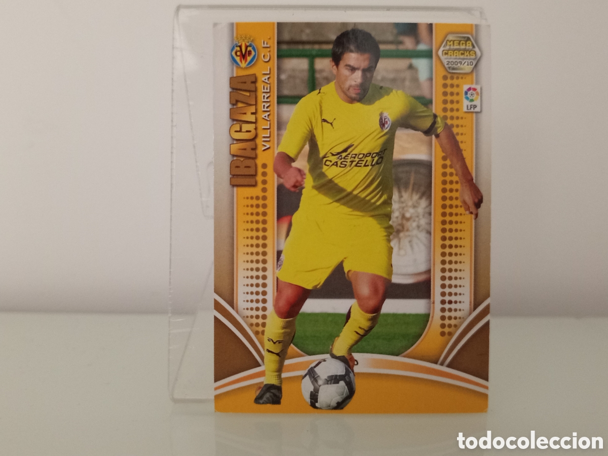 Cromos de F&uacute;tbol: ❇️ CROMO ⚽ IBAGAZA VILLARREAL 2009 2010 09 10 MEGACRACKS MGKS ❇️