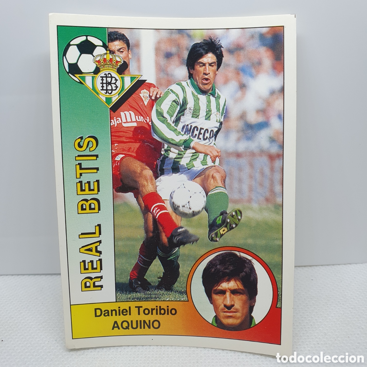 Cromos de F&uacute;tbol: ⚽️ CROMO DE FUTBOL AQUINO BETIS LIGA 94-95 BAR&Ccedil;A PANINI ALBUM - ESTAMPAS ADHESIVAS - CARTAS -TARJETA