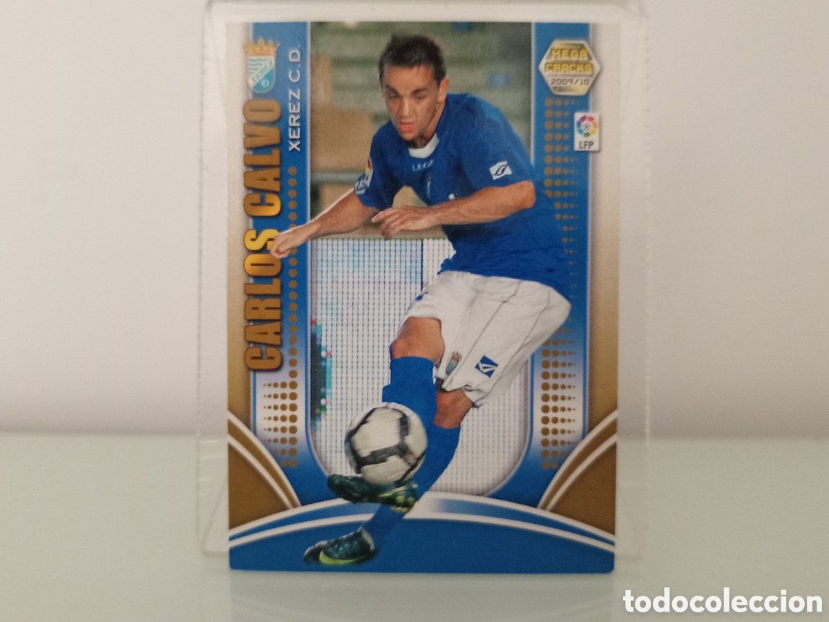 Cromos de F&uacute;tbol: ❇️ CROMO ⚽ CARLOS CALVO XEREZ JEREZ 2009 2010 09 10 MEGACRACKS MGKS ❇️