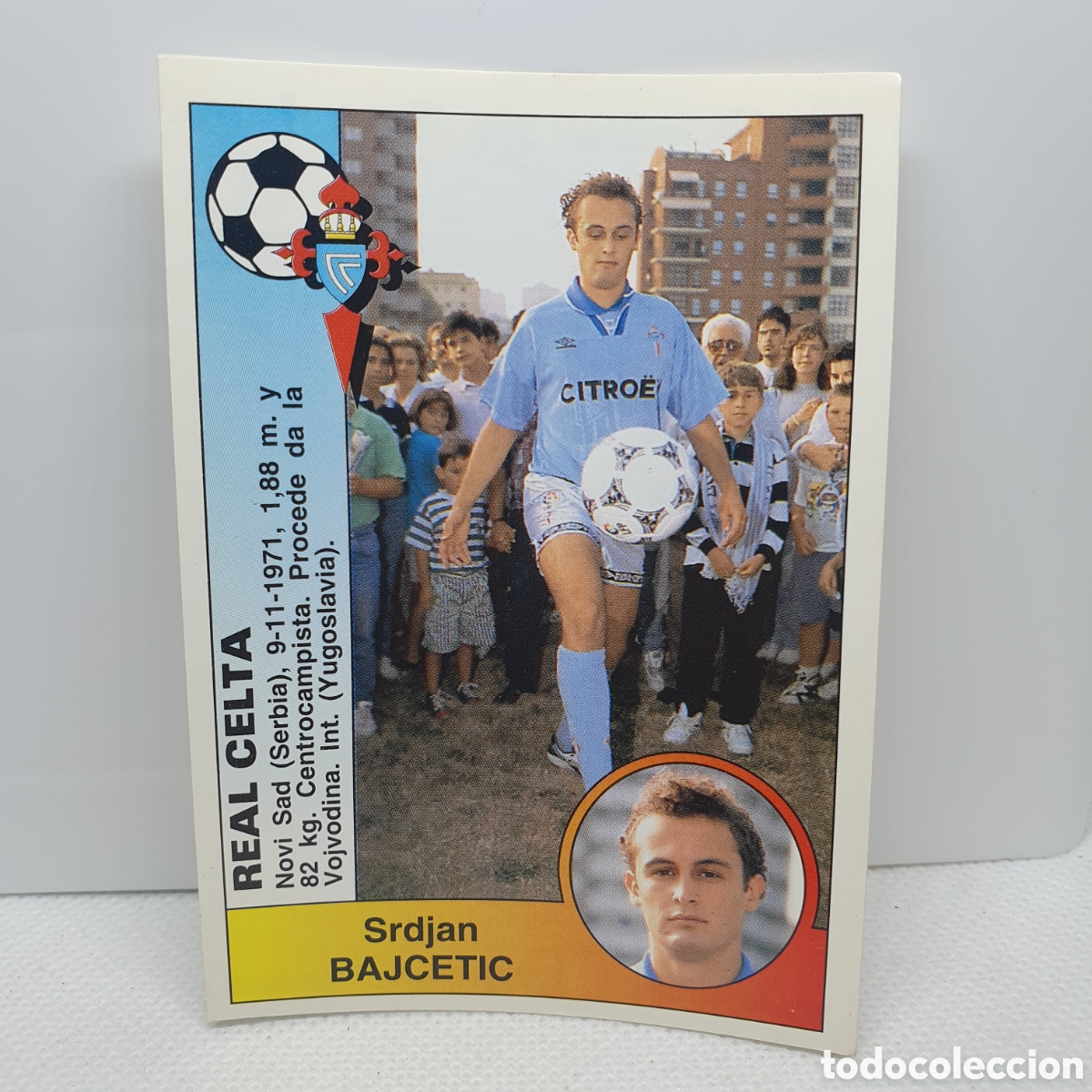 Cromos de F&uacute;tbol: ⚽️ CROMO DE FUTBOL BAJCETIC CELTA LIGA 94-95 BAR&Ccedil;A PANINI ALBUM - ESTAMPAS ADHESIVAS - CARTAS - CARD