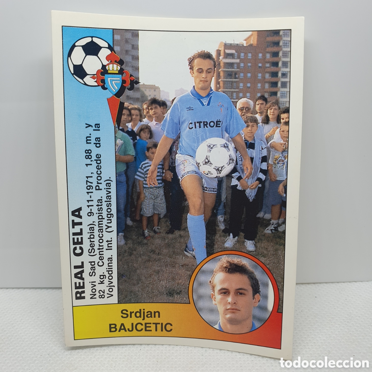 Cromos de F&uacute;tbol: ⚽️ CROMO DE FUTBOL BAJCETIC CELTA LIGA 94-95 BAR&Ccedil;A PANINI ALBUM - ESTAMPAS ADHESIVAS - CARTAS - CARD