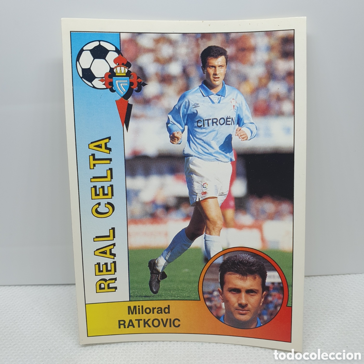 Cromos de F&uacute;tbol: ⚽️ CROMO DE FUTBOL RATKOVIC CELTA LIGA 94-95 BAR&Ccedil;A PANINI ALBUM - ESTAMPAS ADHESIVAS - CARTAS - CARD