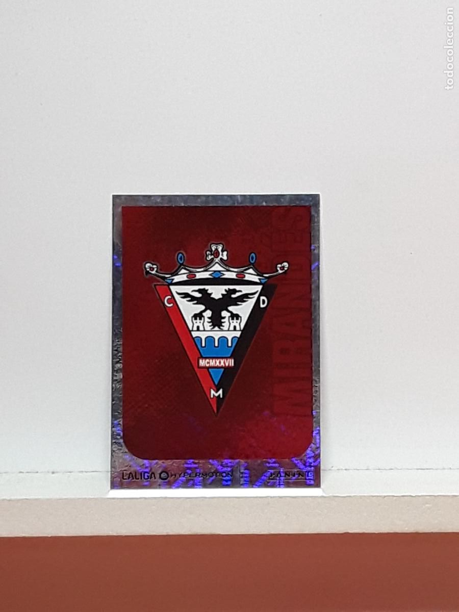 Cromos de F&uacute;tbol: LALIGA HYPERMOTION 2025 2026 25 26 ALBUM PANINI LIGA N 306 MIRANDES ESCUDO LOGO