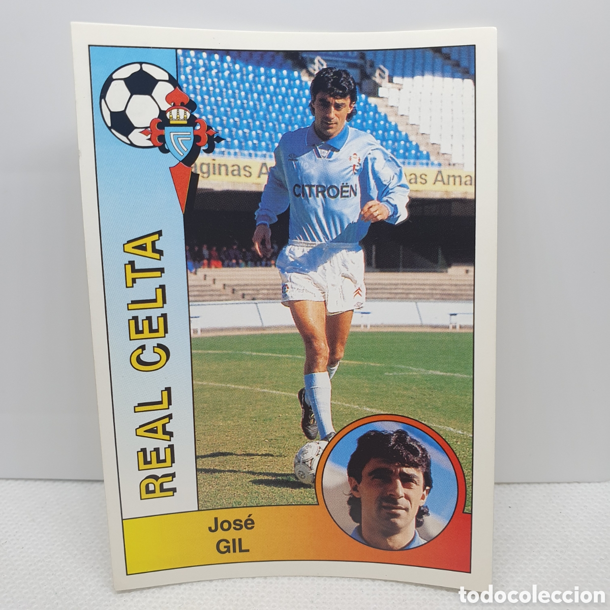 Figurine di Calcio: ⚽️ CROMO DE FUTBOL GIL CELTA LIGA 94-95 BAR&Ccedil;A PANINI ALBUM - ESTAMPAS ADHESIVAS - CARTAS - TARJETAS