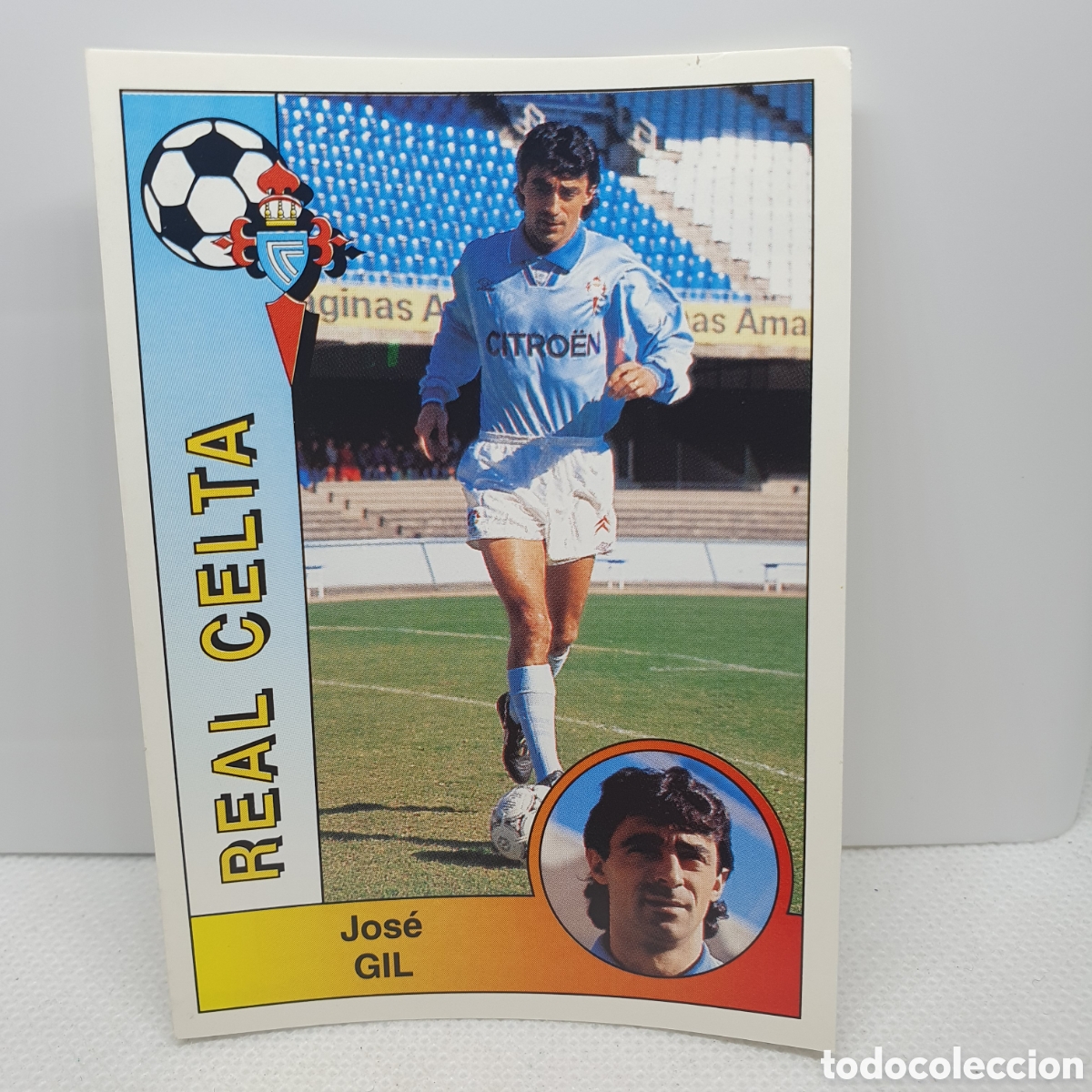 Figurine di Calcio: ⚽️ CROMO DE FUTBOL GIL CELTA LIGA 94-95 BAR&Ccedil;A PANINI ALBUM - ESTAMPAS ADHESIVAS - CARTAS - TARJETAS