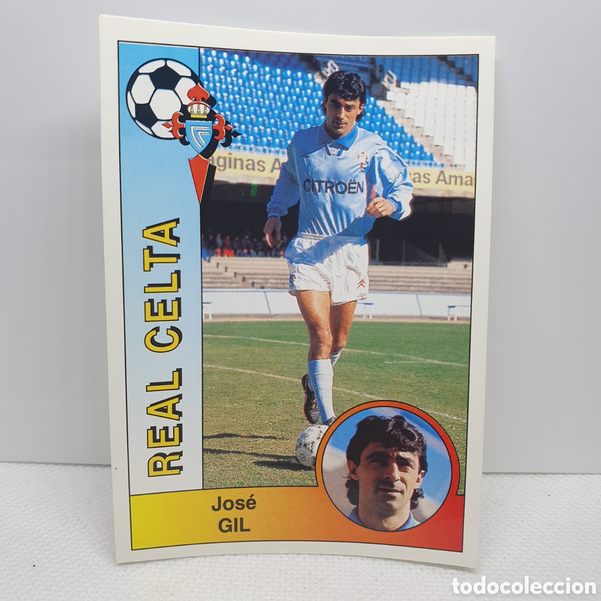 Cromos de Futebol: ⚽️ CROMO DE FUTBOL GIL CELTA LIGA 94-95 BAR&Ccedil;A PANINI ALBUM - ESTAMPAS ADHESIVAS - CARTAS - TARJETAS