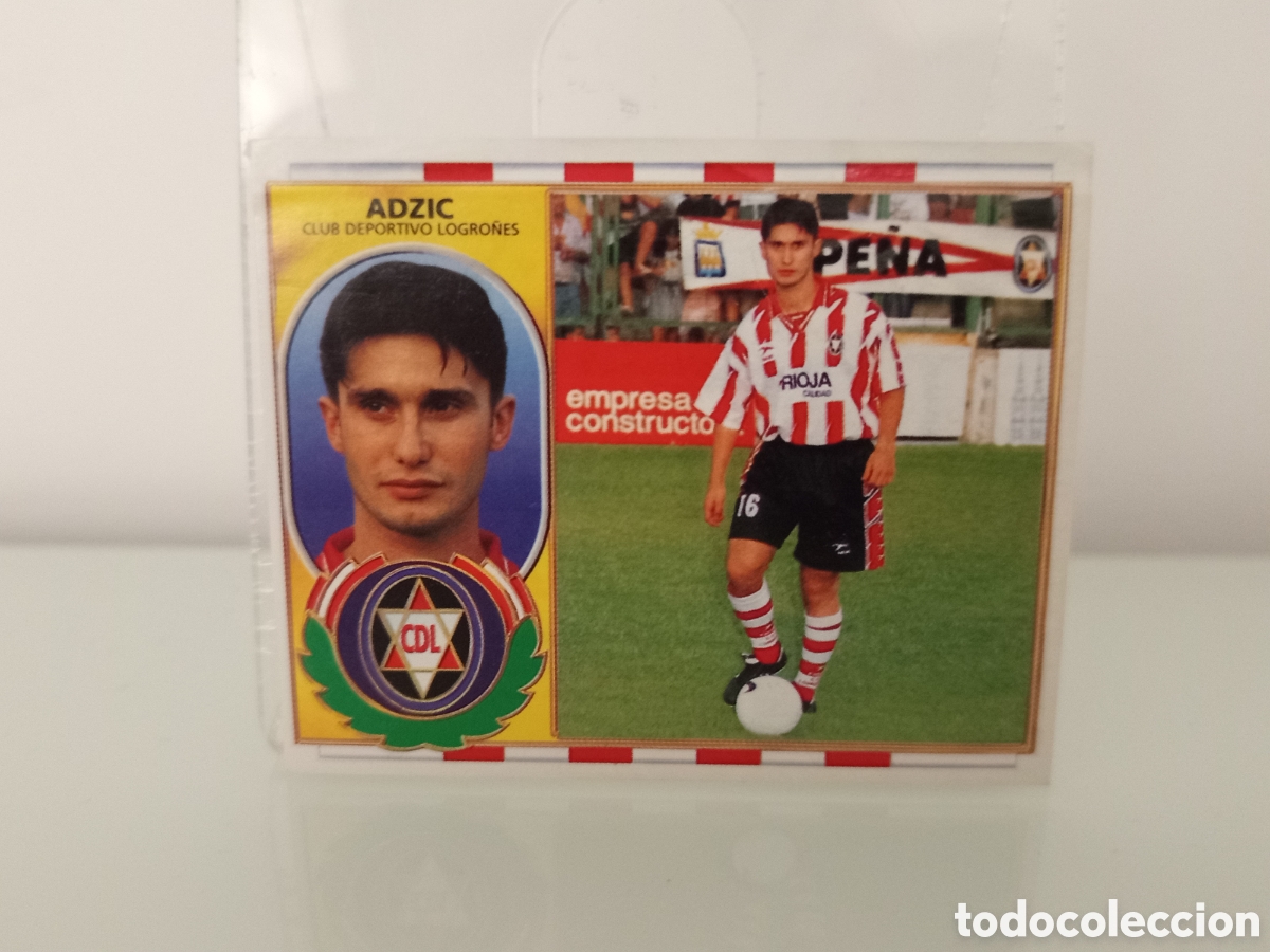 Cromos de Futebol: ❇️ CROMO ⚽ ADZIC LOGRO&Ntilde;&Eacute;S COLOCA 96 97 1996 1997 VENTANILLA ESTE ❇️