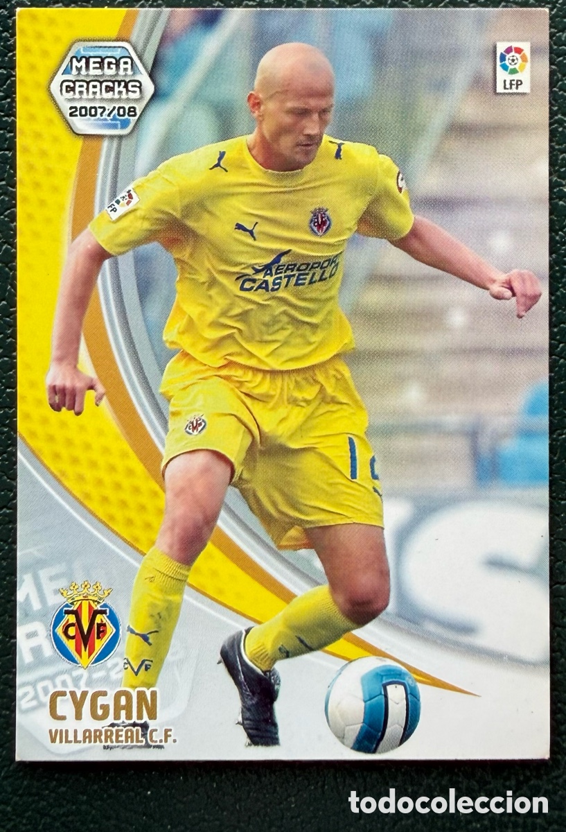 Cromos de F&uacute;tbol: 331 CYGAN VILLARREAL CF FICHAS ALBUM MEGACRACKS 2007 2008 07 08