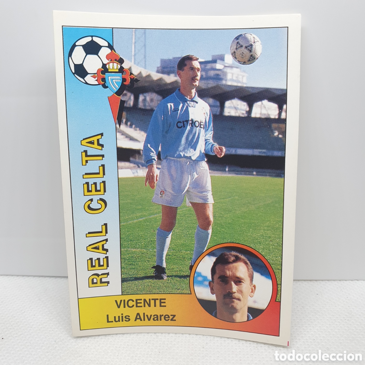 Cromos de F&uacute;tbol: ⚽️ CROMO DE FUTBOL VICENTE CELTA LIGA 94-95 BAR&Ccedil;A PANINI ALBUM - ESTAMPAS ADHESIVAS - CARTAS - CARD