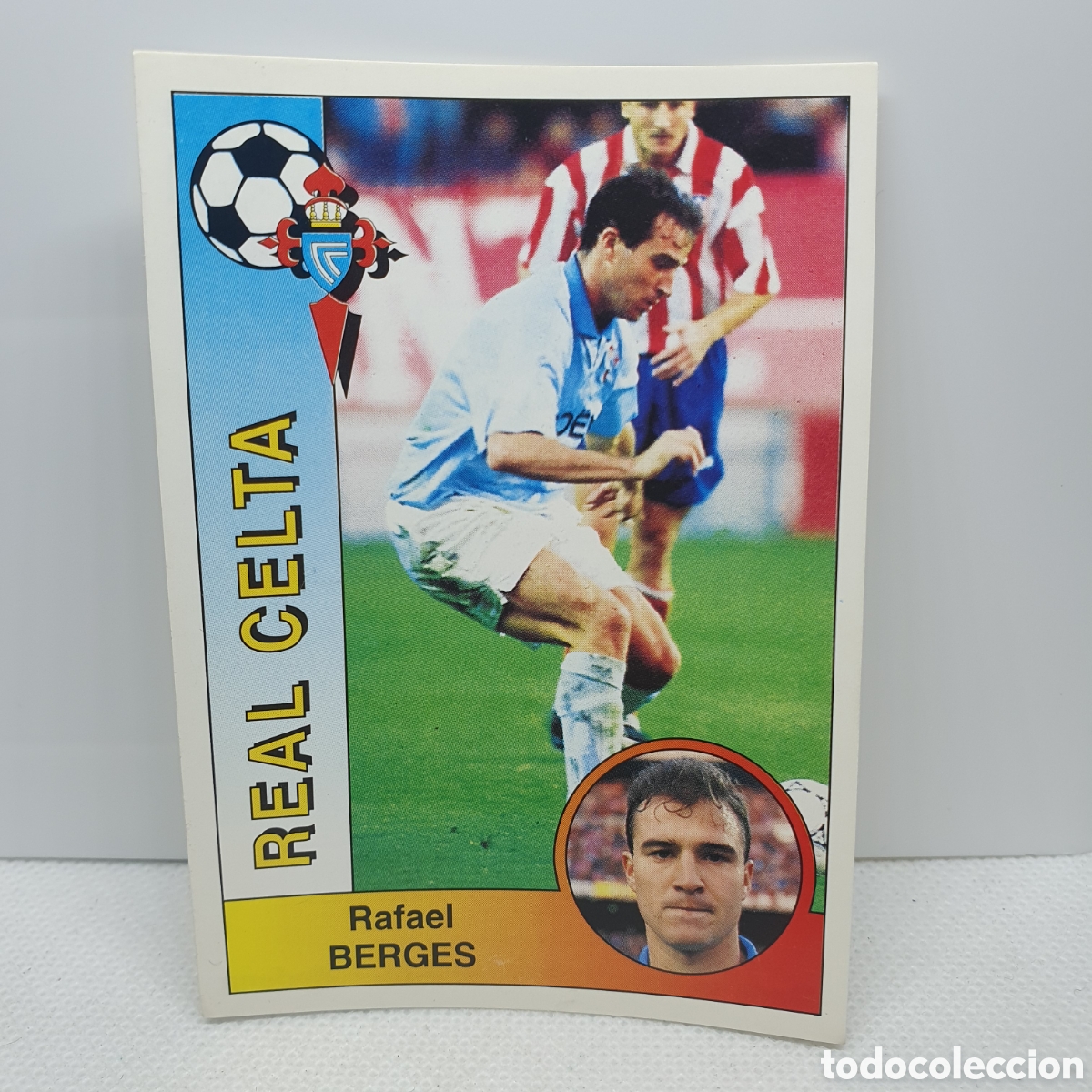 Cromos de F&uacute;tbol: ⚽️ CROMO DE FUTBOL BERGES CELTA LIGA 94-95 BAR&Ccedil;A PANINI ALBUM - ESTAMPAS ADHESIVAS - CARTAS -TARJETA