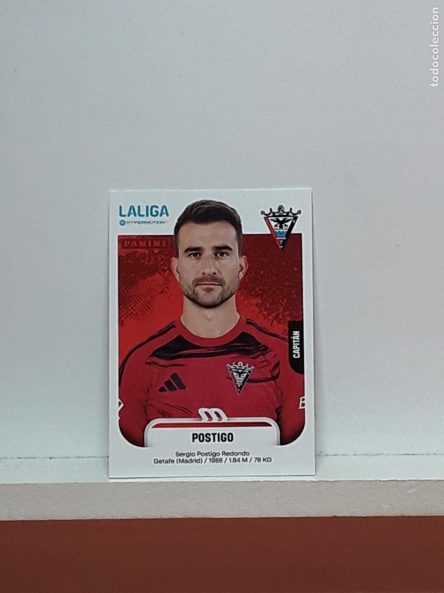 Fu&szlig;ball-Sticker: LALIGA HYPERMOTION 2025 2026 25 26 ALBUM PANINI LIGA N 313 MIRANDES POSTIGO SERGIO