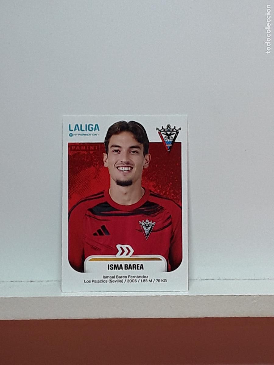 Cromos de F&uacute;tbol: LALIGA HYPERMOTION 2025 2026 25 26 ALBUM PANINI LIGA N 317 MIRANDES ISMA BAREA
