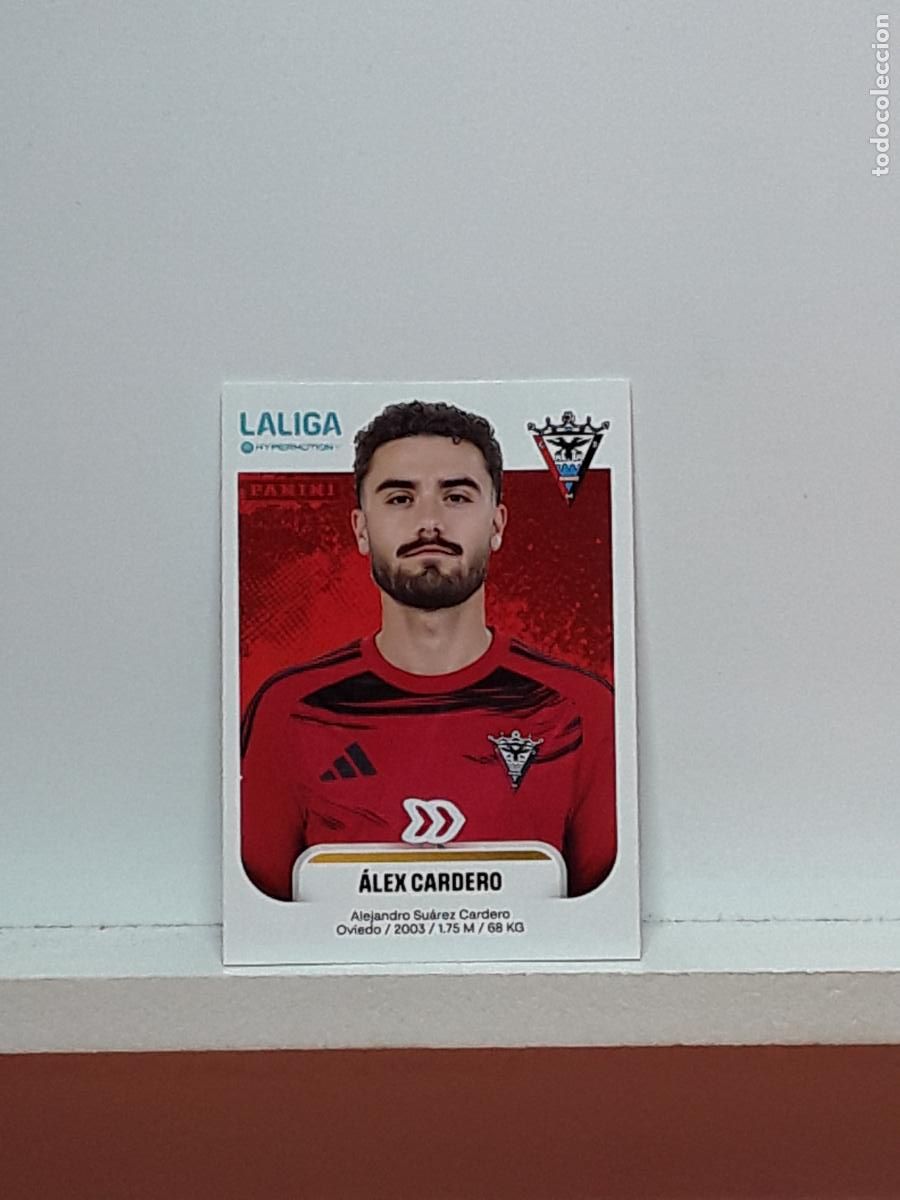 Cromos de F&uacute;tbol: LALIGA HYPERMOTION 2025 2026 25 26 ALBUM PANINI LIGA N 319B 319 B MIRANDES ALEX CARDERO