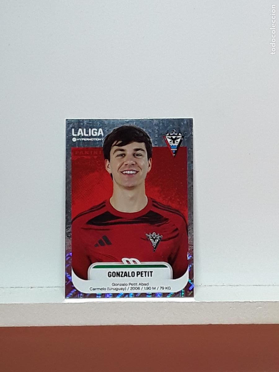 Cromos de F&uacute;tbol: LALIGA HYPERMOTION 2025 2026 25 26 ALBUM PANINI LIGA N 324 MIRANDES GONZALO PETIT