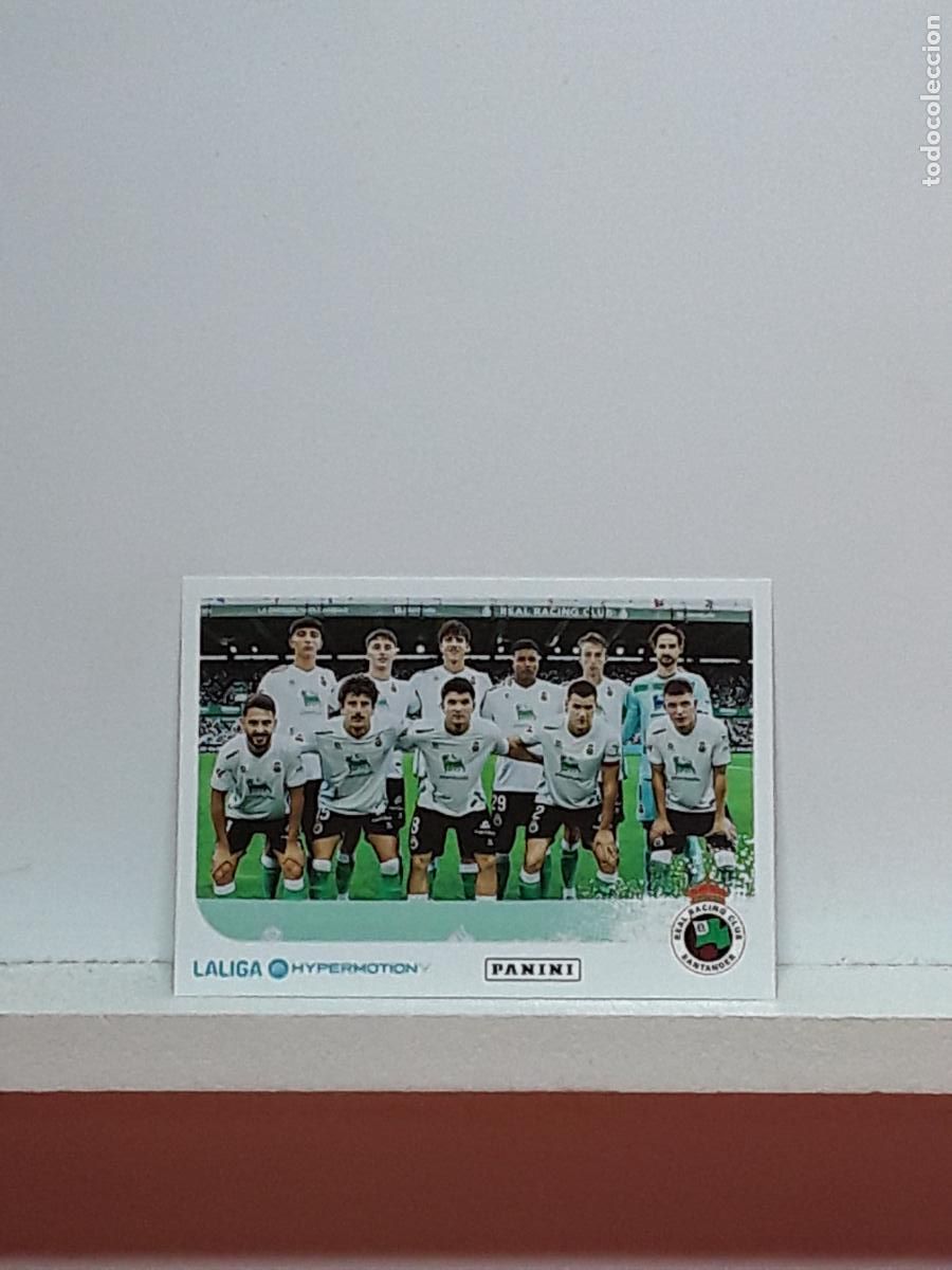 Cromos de F&uacute;tbol: LALIGA HYPERMOTION 2025 2026 25 26 ALBUM PANINI LIGA N 326 RACING SANTANDER ALINEACION EQUIPO