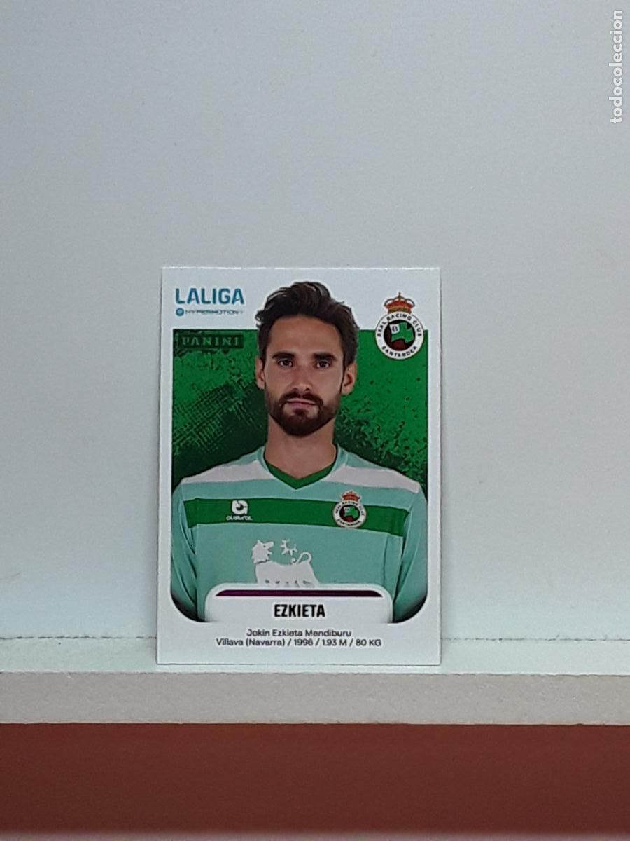 Cromos de F&uacute;tbol: LALIGA HYPERMOTION 2025 2026 25 26 ALBUM PANINI LIGA N 327 RACING SANTANDER EZKIETA JOKIN