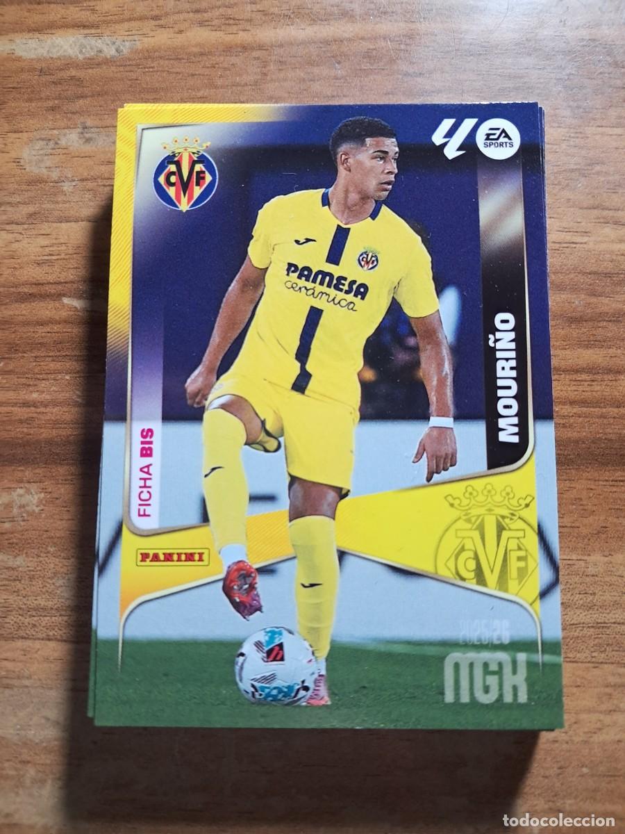 Cromos de F&uacute;tbol: CARD MEGACRACKS TEMPORADA 25/26: FICHA BIS MOURI&Ntilde;O, N&deg; 366 BIS