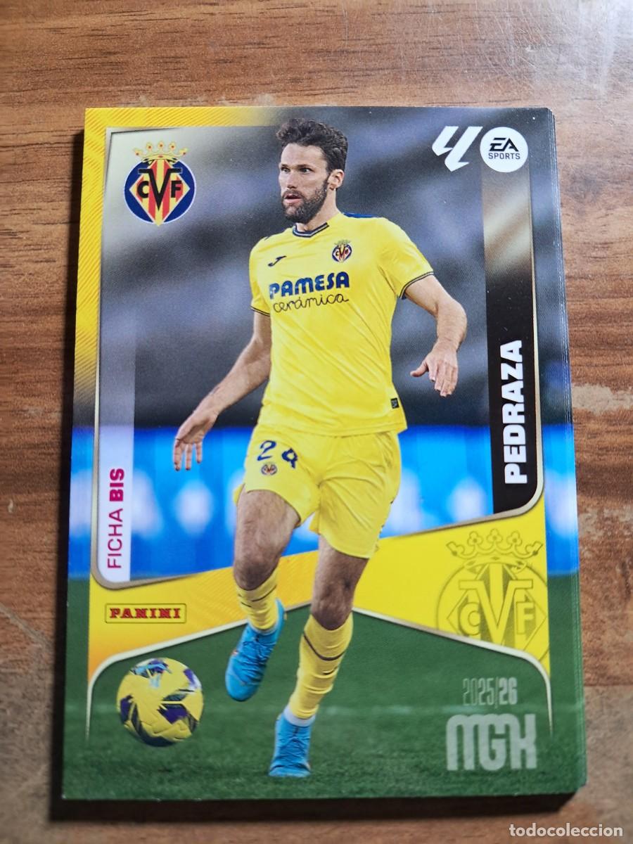Cromos de F&uacute;tbol: CARD MEGACRACKS TEMPORADA 25/26: FICHA BIS PEDRAZA, N&deg; 368 BIS