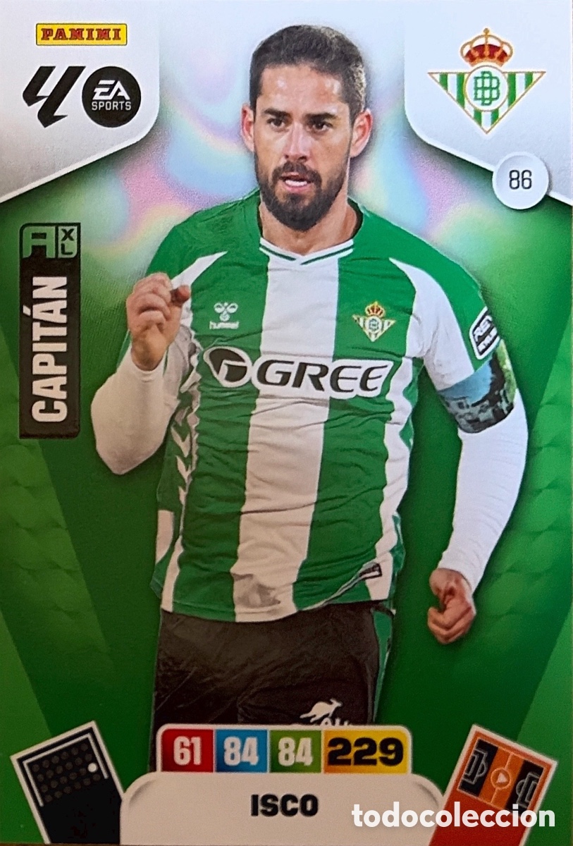 Cartes &agrave; collectionner de Football: 86.- ISCO (R. BETIS) ADRENALYN XL LIGA 2025/26 (PANINI)