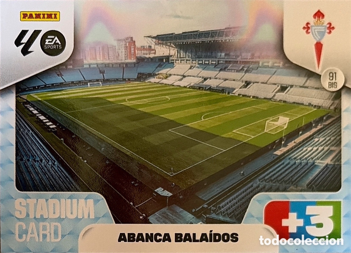 Cartes &agrave; collectionner de Football: 91.BIS- ABANCA BALAIDOS (R. CELTA) ADRENALYN XL LIGA 2025/26 (PANINI)