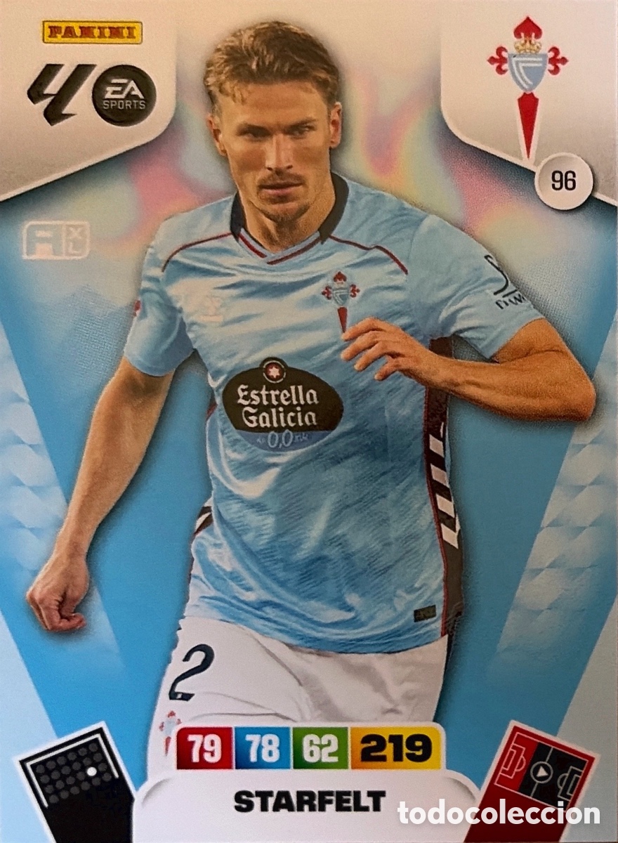 Cartes &agrave; collectionner de Football: 96.- STARFELT (R. CELTA) ADRENALYN XL LIGA 2025/26 (PANINI)