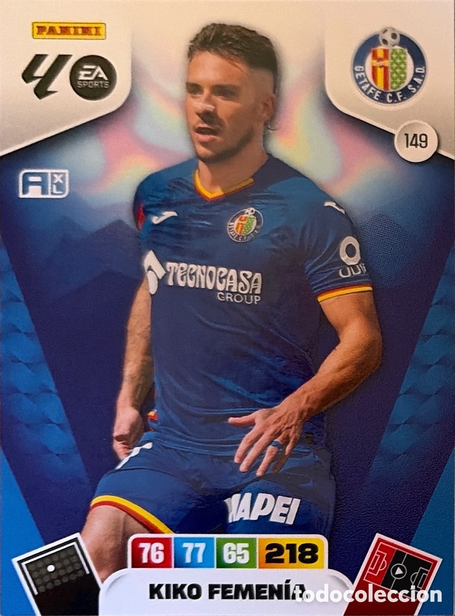 Cartes &agrave; collectionner de Football: 149.- KIKO FEMENIA (GETAFE) ADRENALYN XL LIGA 2025/26 (PANINI)