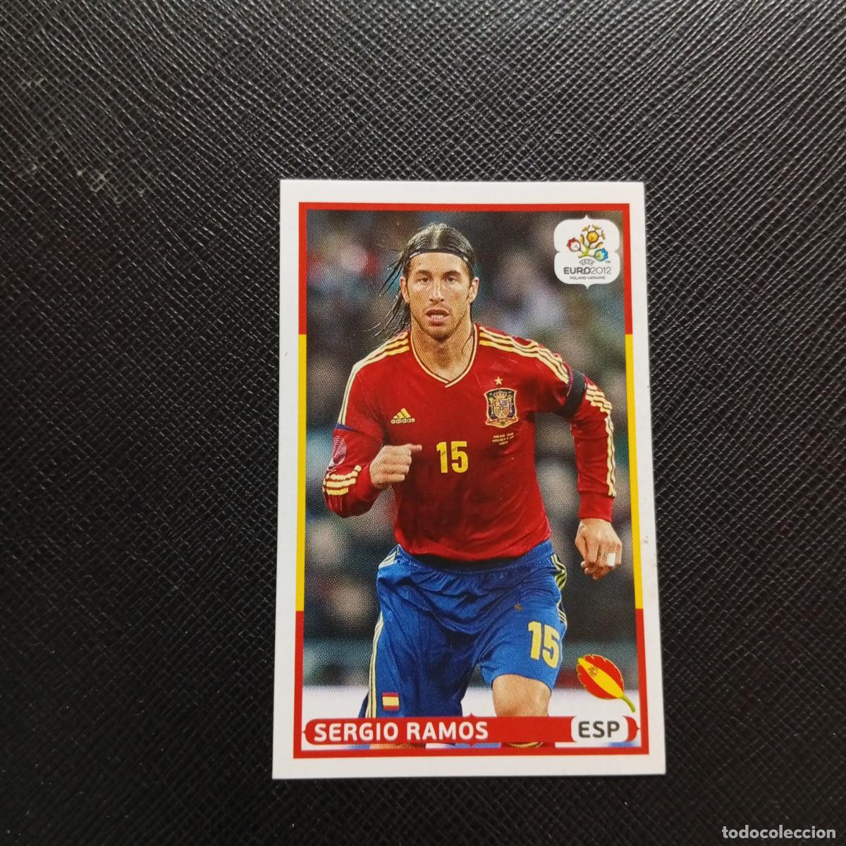 Cromos de f&uacute;tbol: 150 SERGIO RAMOS ESPA&Ntilde;A PANINI EUROCOPA 2012 EURO 12 SIN PEGAR - A31 PG298 VS HOLANDESA