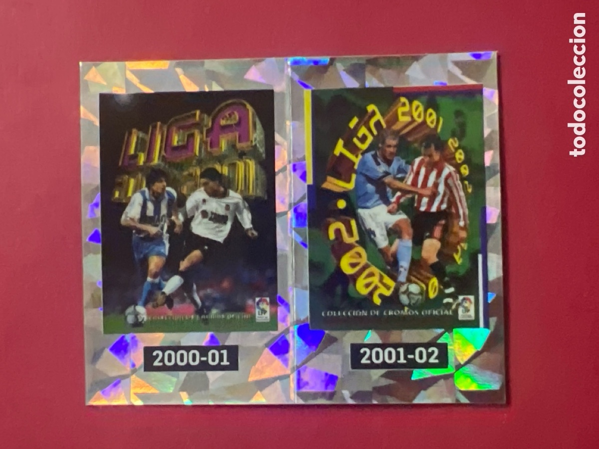 Cromos de F&uacute;tbol: C2206. 29 30 PORTADA M&Aacute;GICOS 50 EDICI&Oacute;N LIMITADA LIGA ESTE 2021 2022 21 22 2000-01 2001-02