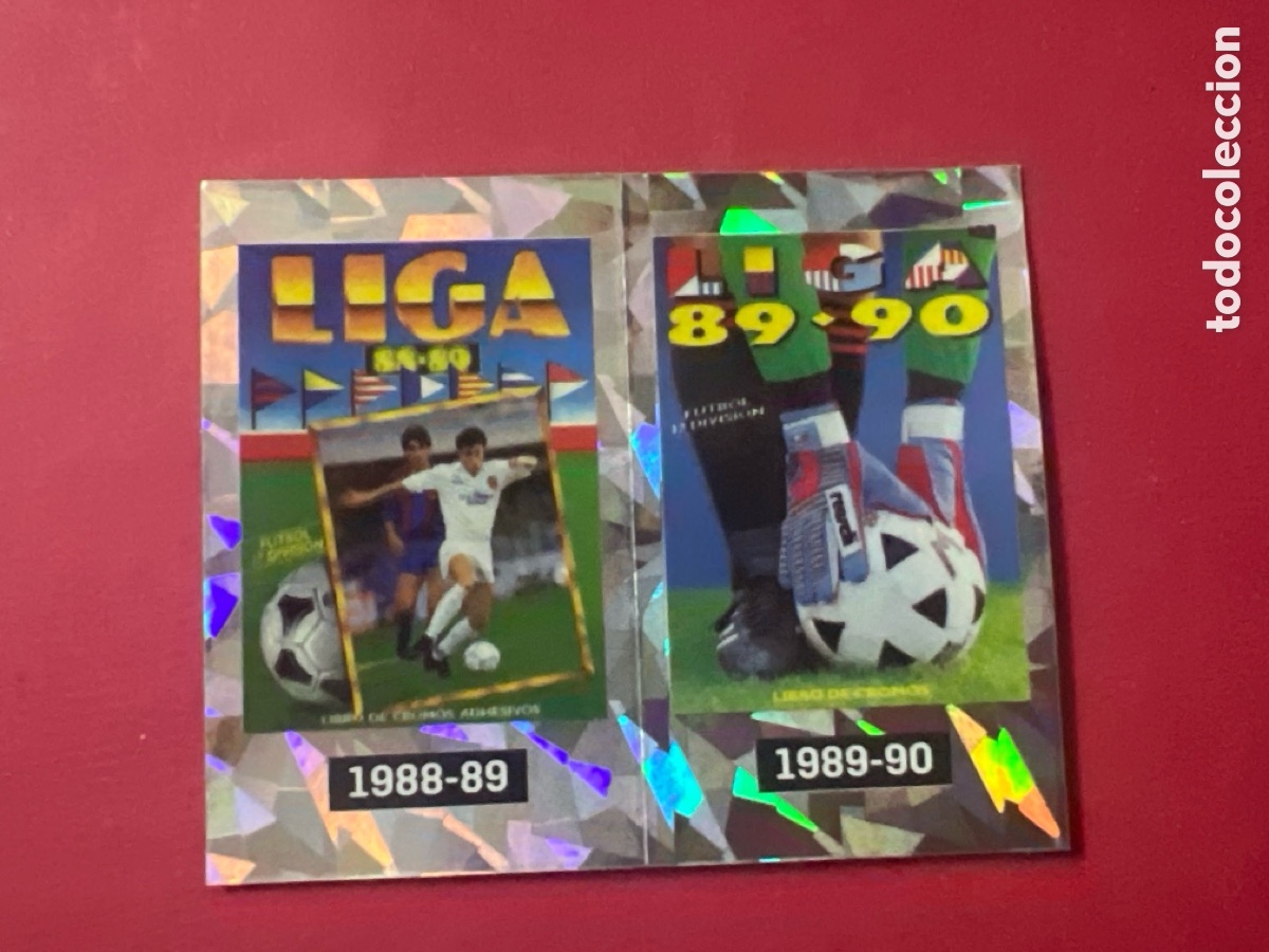 Fu&szlig;ball-Sticker: C2219. 17 18 PORTADA M&Aacute;GICOS 50 EDICI&Oacute;N LIMITADA LIGA ESTE 2021 2022 21 22 1988-89 1989-90