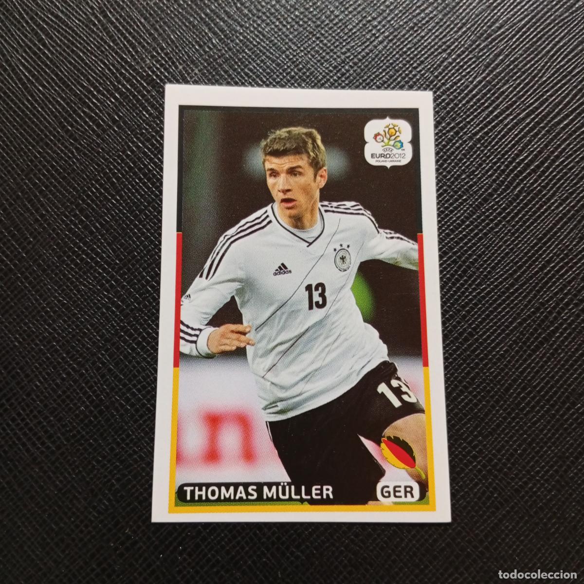 Cromos de F&uacute;tbol: 201 MULLER ALEMANIA PANINI EUROCOPA 2012 EURO 12 SIN PEGAR - A31 PG361 VS HOLANDESA
