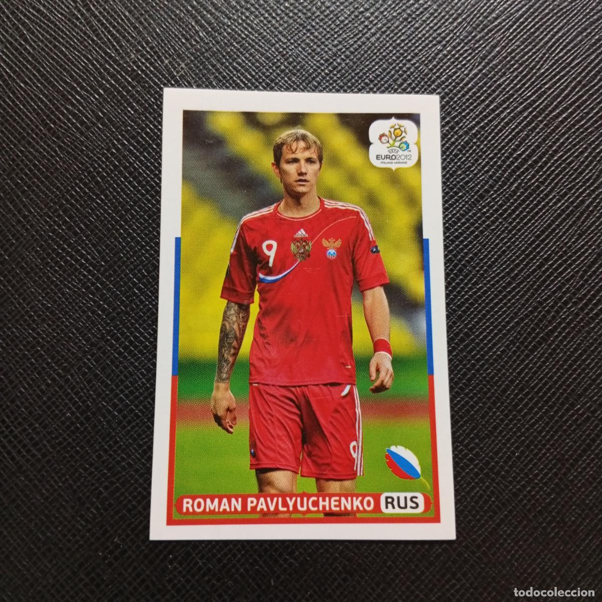 Fu&szlig;ball-Sticker: 207 PAVLYUCHENKO RUSIA PANINI EUROCOPA 2012 EURO 12 SIN PEGAR - A31 PG370 VS HOLANDESA