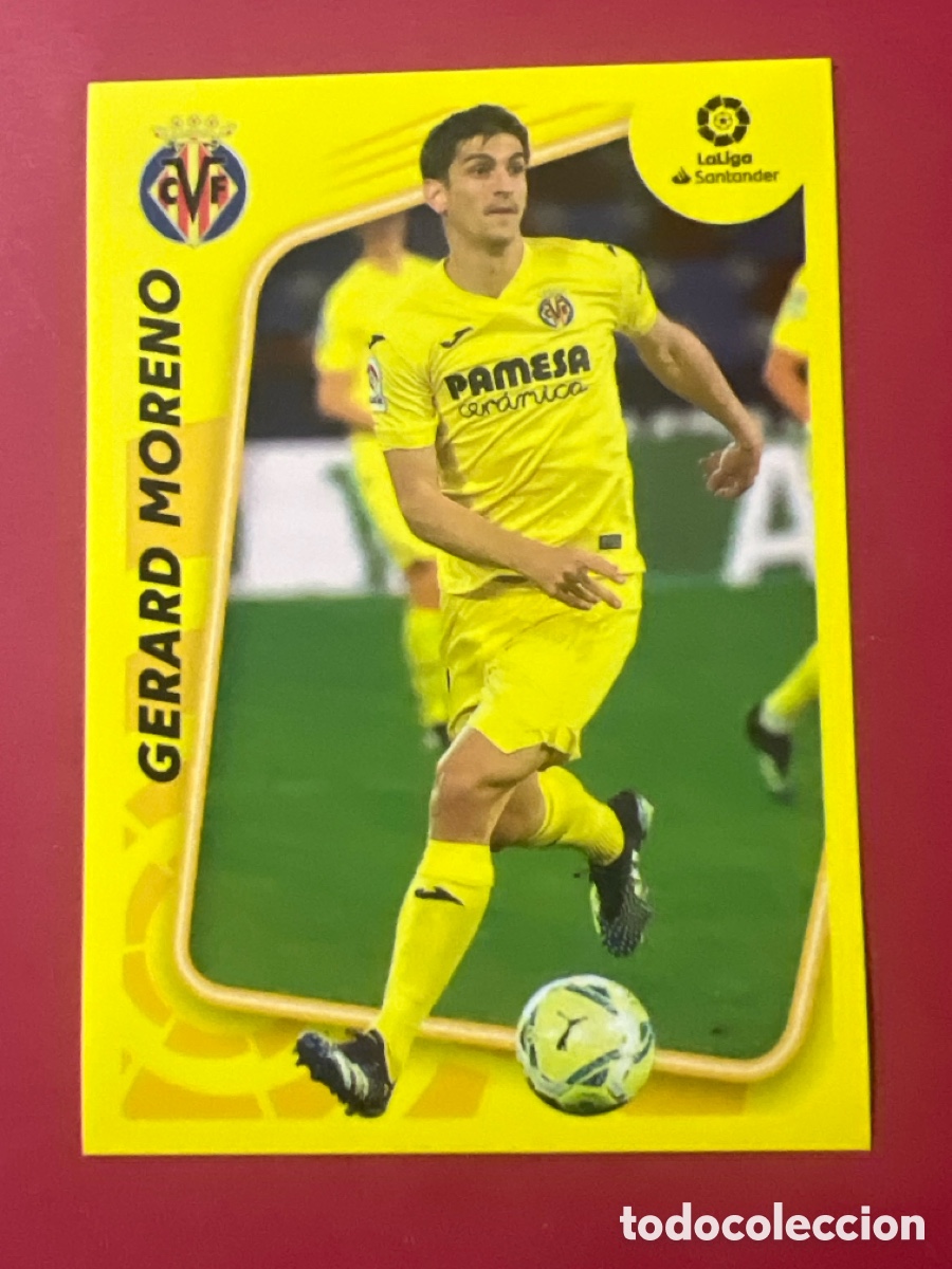 Cromos de Futebol: C2263. Gerard Moreno 3 Liga Este 2021-22 Panini Villarreal