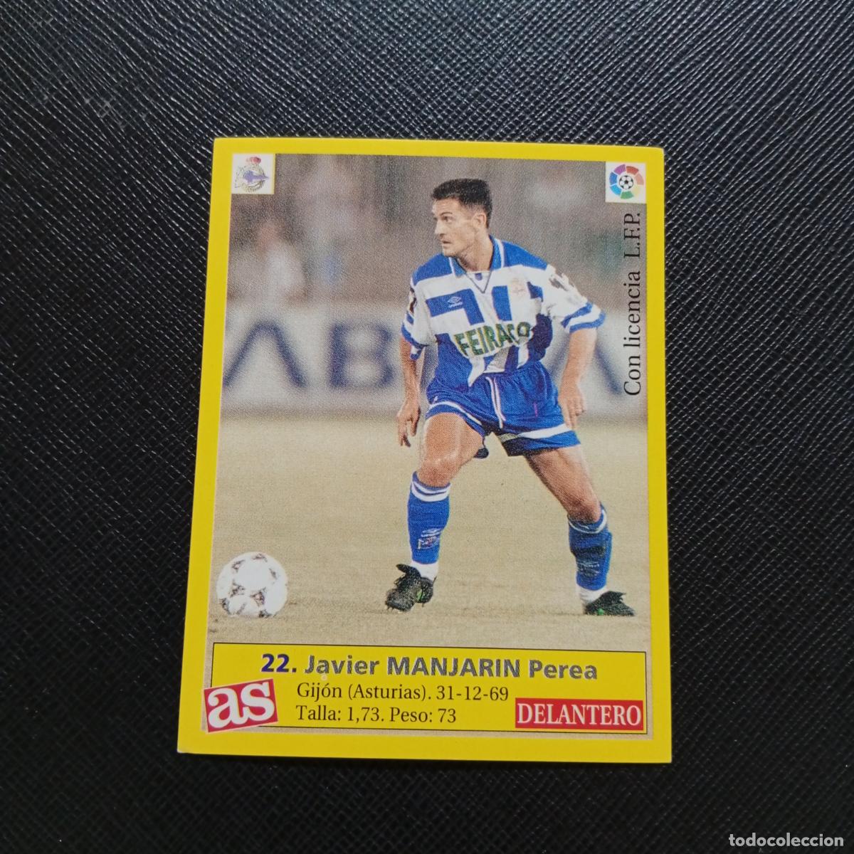 Cromos de F&uacute;tbol: 22 MANJARIN DEPORTIVO AS 1995 1996 CROMO FUTBOL LIGA 95 96 - SIN PEGAR - A31 PG460 B