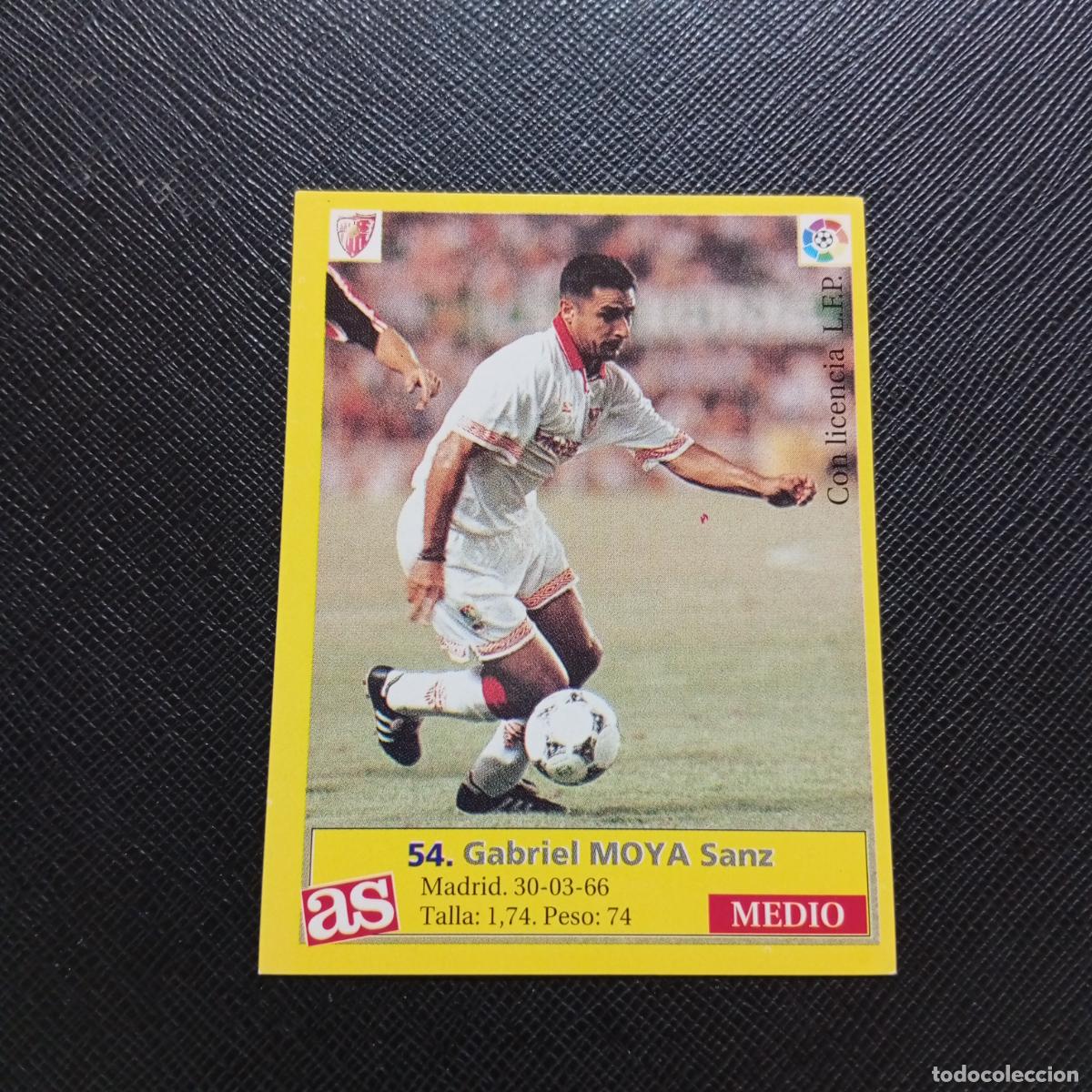 Cromos de F&uacute;tbol: 54 MOYA SEVILLA AS 1995 1996 CROMO FUTBOL LIGA 95 96 - SIN PEGAR - A31 PG469