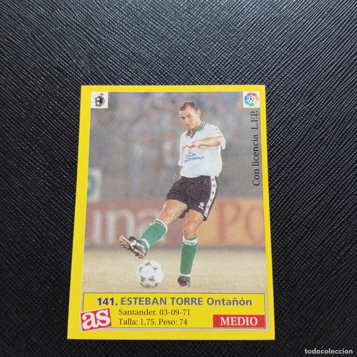 Cromos de F&uacute;tbol: 141 ESTEBAN RACING AS 1995 1996 CROMO FUTBOL LIGA 95 96 - SIN PEGAR - A31 PG514