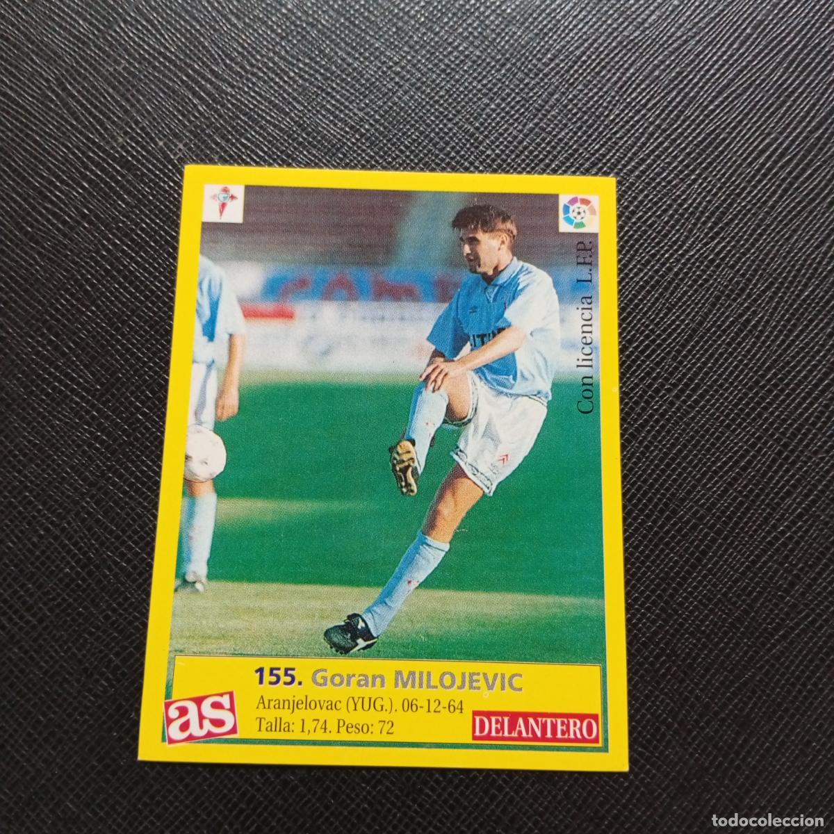 Figurine di Calcio: 155 MILOJEVIC CELTA AS 1995 1996 CROMO FUTBOL LIGA 95 96 - SIN PEGAR - A31 PG523