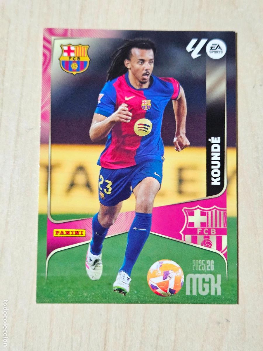 Cromos de F&uacute;tbol: CROMO N&ordm; 76 KOUNDE - MEGACRACKS 2025 26 - BARCELONA