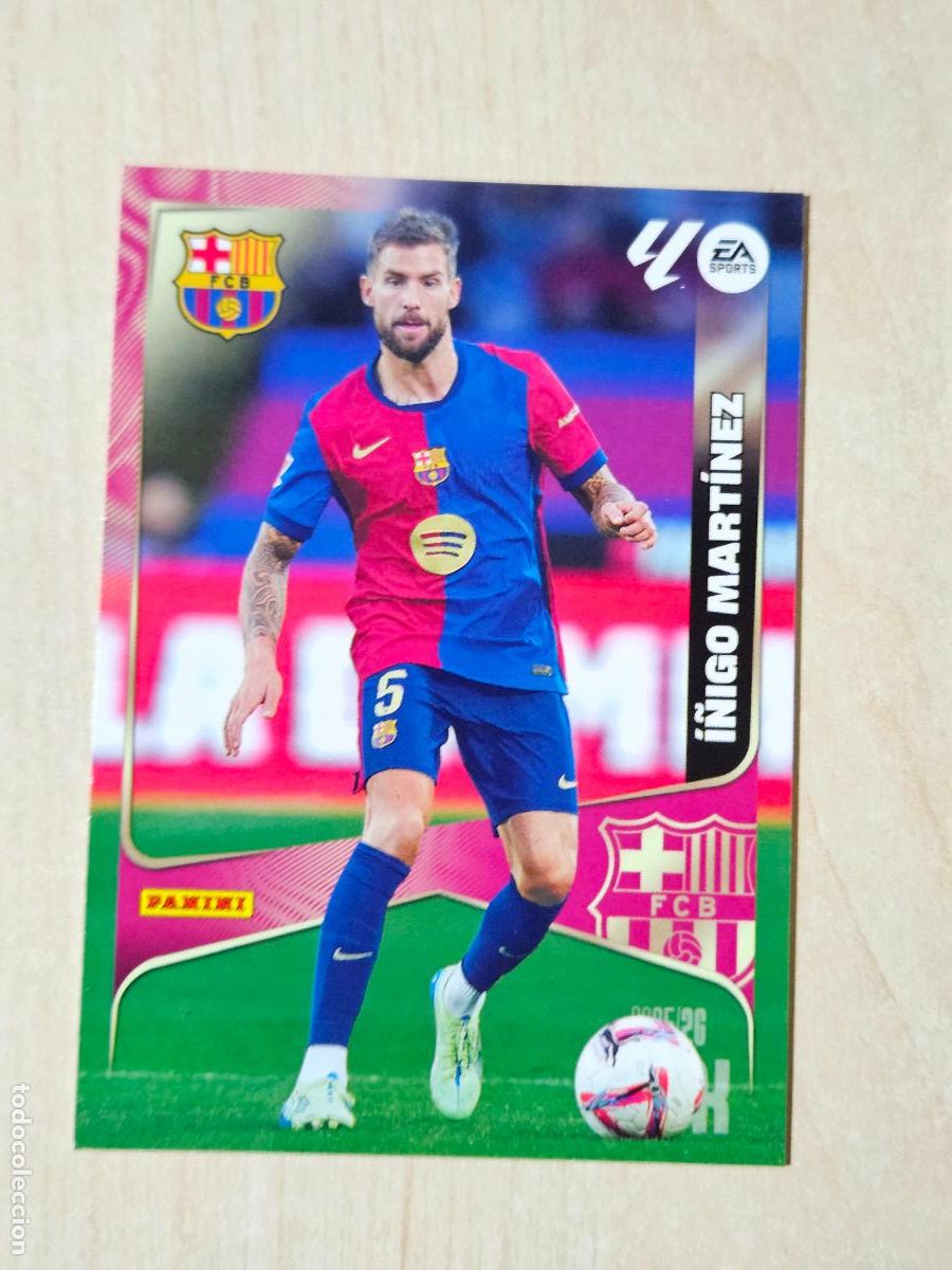 Cromos de F&uacute;tbol: CROMO N&ordm; 79 I&Ntilde;IGO MARTINEZ - MEGACRACKS 2025 26 - BARCELONA