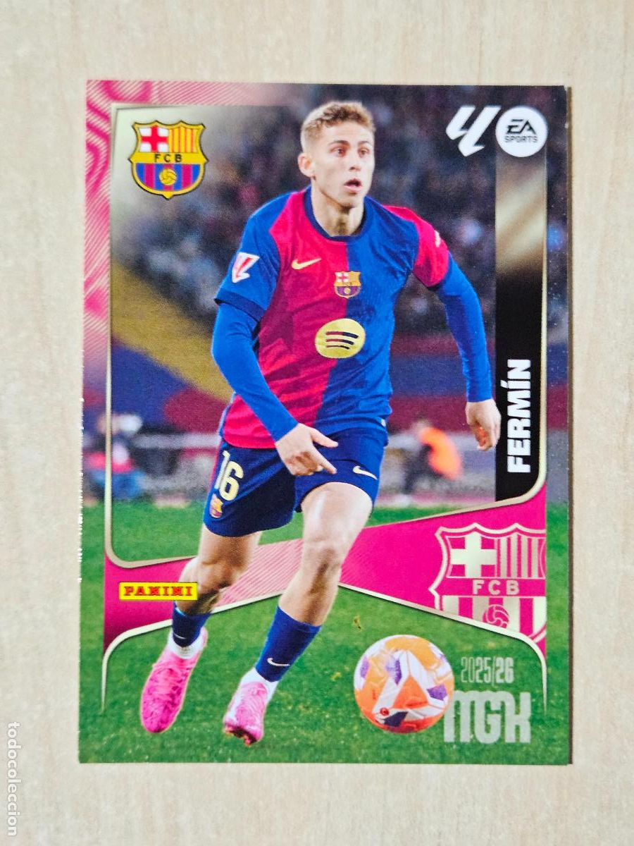 Cromos de F&uacute;tbol: CROMO N&ordm; 84 FERMIN - MEGACRACKS 2025 26 - BARCELONA