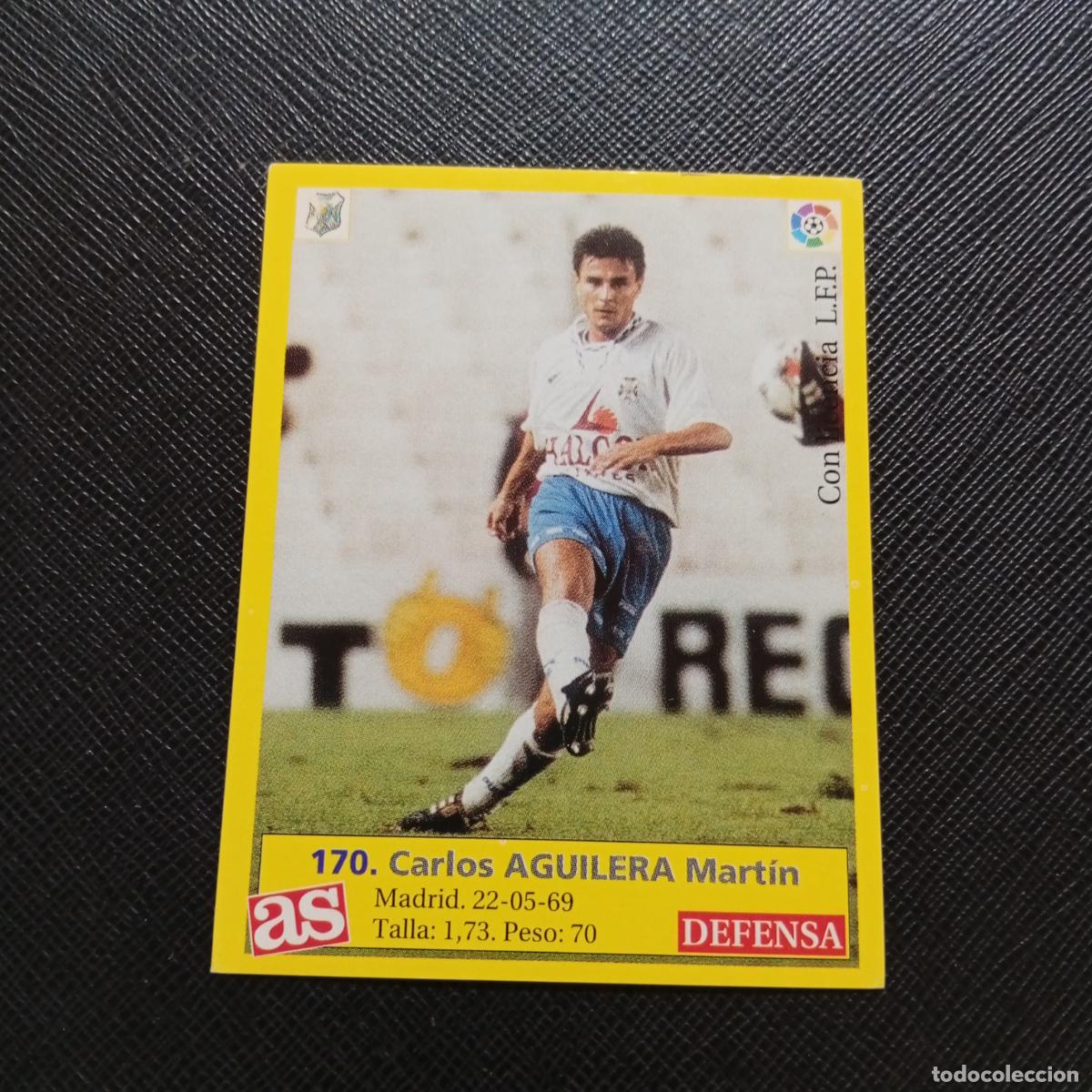 Cromos de F&uacute;tbol: 170 AGUILERA TENERIFE AS 1995 1996 CROMO FUTBOL LIGA 95 96 - SIN PEGAR - A31 PG532