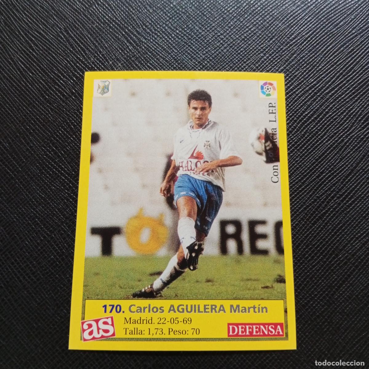 Cromos de F&uacute;tbol: 170 AGUILERA TENERIFE AS 1995 1996 CROMO FUTBOL LIGA 95 96 - SIN PEGAR - A31 PG532