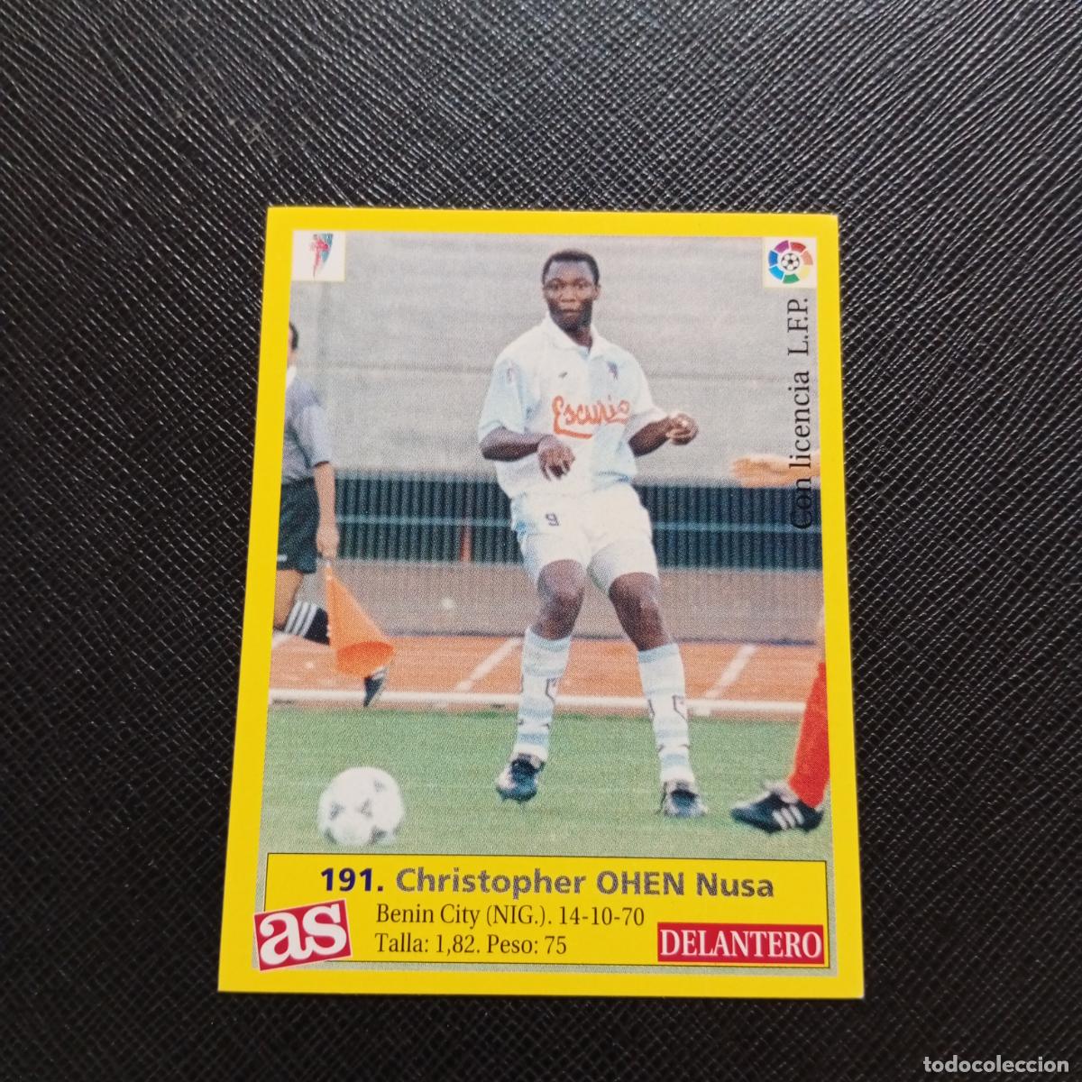 Figurine di Calcio: 191 OHEN COMPOSTELA AS 1995 1996 CROMO FUTBOL LIGA 95 96 - SIN PEGAR - A31 PG532